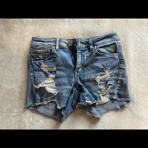 American Eagle ne(x)t level stretch denim shorts